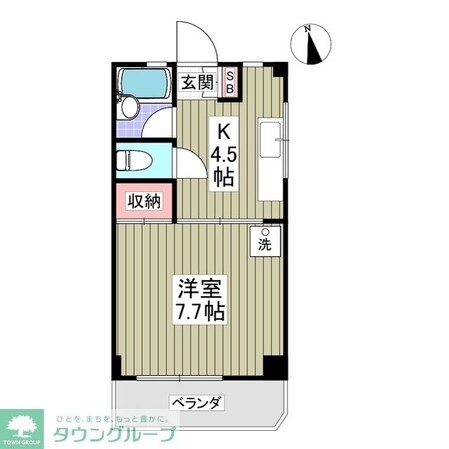 グリーンピアの物件間取画像